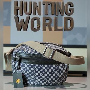 Hunting World Nylon Leather Crossbody New